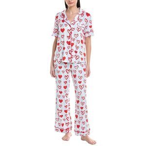 Room Service Womens 2Pc Charolette Pj Set, Blue